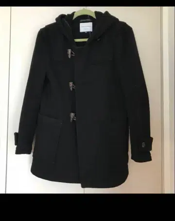 나노 유니버스 더플 코트 블랙 S