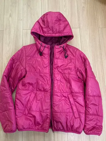 [ 익명 배송 ] GU 지유 다운 자켓 아우터 L 사이즈 핑크