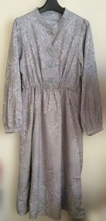 axes femme poetique 차이나 원피스 그레이 M 사용감 적음