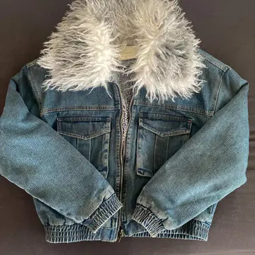 chuclla  LONSLAN 데님 라이크 밀리터리 블루종