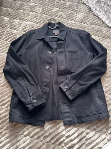 H&M 블랙 레귤러핏 자켓 S