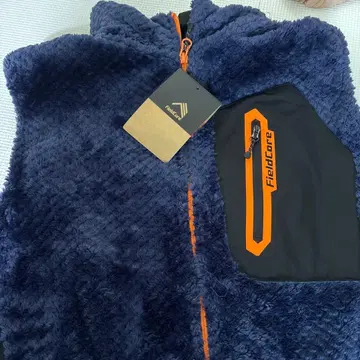 새상품 워크맨 다이아 플리스 안감 알루미늄 베스트 네이비 L 사이즈