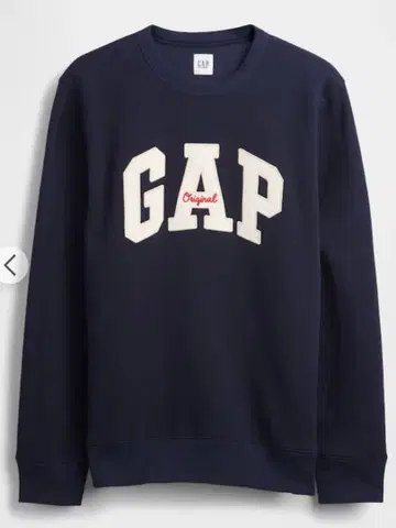 [완판템] [미개봉] Gap 로고 맨투맨 T셔츠 네이비 네이비 L 사이즈