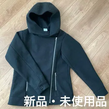 ELLE 숏 기장 후드 부착 코트