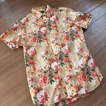 Paul Smith 플라워 프린트 반팔 셔츠 M