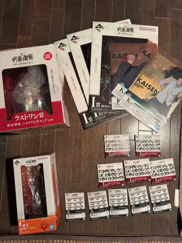 주술회전 제일복권 G상 라스트원상 피규어 묶음 판매