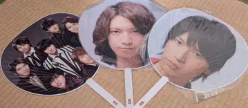 오쿠라 타다요시 & 칸쟈니에이또 부채 세트