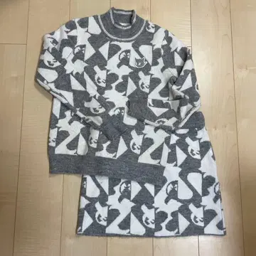 WAAC 니트 셋업 빅 사이즈