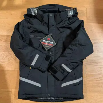BURTLE 방한 자켓 블랙