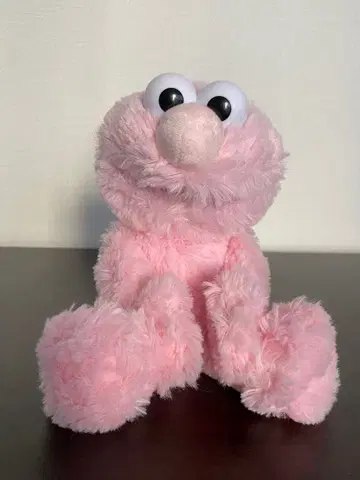 새상품급 세서미 스트릿 마켓 수량 한정 엘모 핑크 봉제 인형