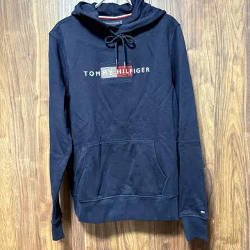 TOMMY HILFIGER 네이비 후드티 MN21030