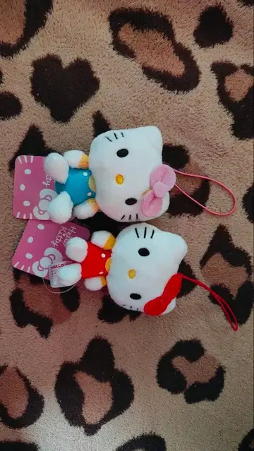 헬로키티 스트랩 2개 세트