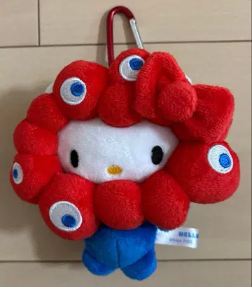 만박 카라비너 포함 헬로키티 미야쿠미야쿠 산리오 변신 봉제 인형