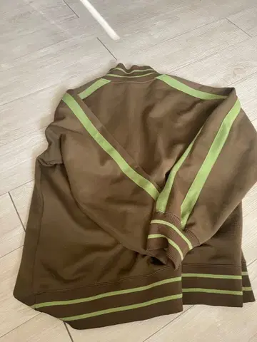 THE NORTH FACE 브라운/그린 저지 L 사이즈