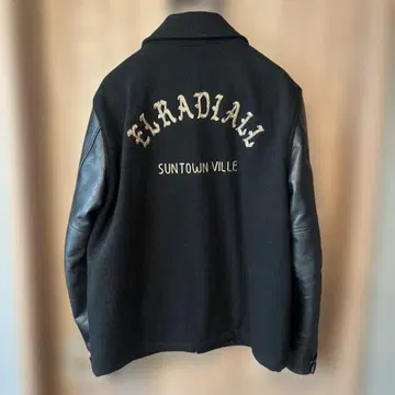 Radiall 라디알 바시티 자켓 40 L 블랙 블랙 자켓