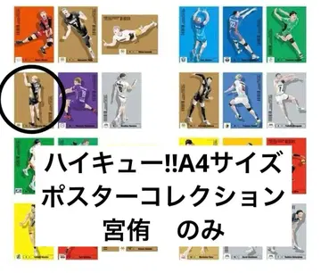 하이큐!! V리그 A4 포스터 컬렉션 미야 아츠무