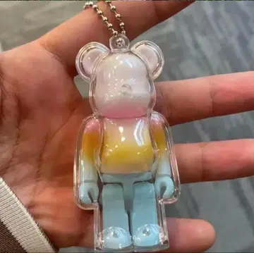 [ 2개 세트 ] 베어브릭 키링 케이스 피규어 수납