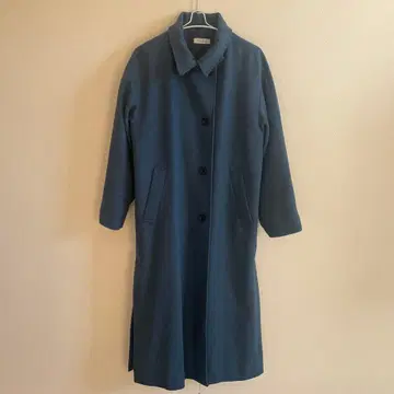 PAGEBOY 파랑 롱 코트