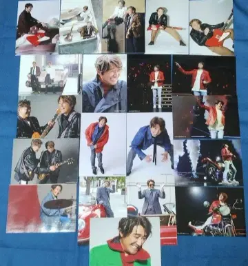 콘도 마사히코 공식 사진 20장 세트 라이브 굿즈 사진