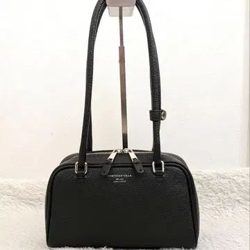 거의 미사용 CHRISTIAN VILLA 이탈리아제 롱 핸들 백