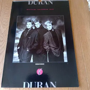 초레어 Duran Duran 1987년 공식 달력