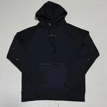 온 남성용 후디 후드티 테크 블랙 S 사이즈