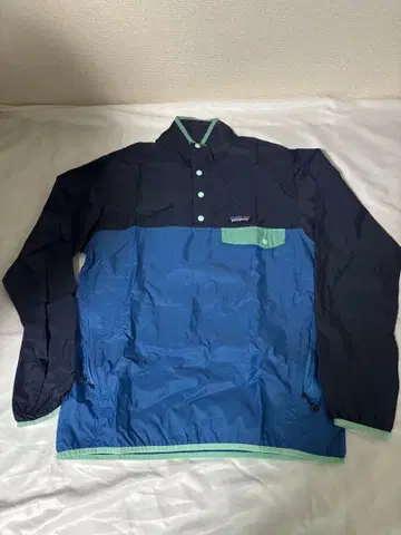 파타고니아 단종 모델 후디니 풀오버 [S] 네이비 x 블루