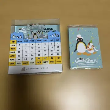 핑구 어드벤처 월드 한정판 블록 달력 파타파타 메모 세트