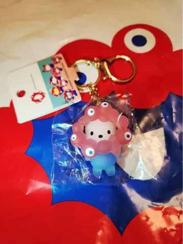 포차코 미야쿠미야쿠 클리어 컬러 마스코트 키링