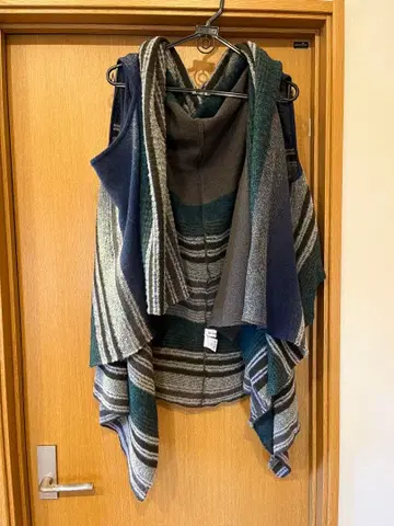 니트 베스트 가디건 숄 사이즈 42