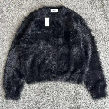 [ 택 포함 ] HAILEE 헤일리 eLLa 에라 샤기 퍼 가디건