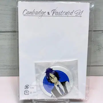 가정교사 히트맨 REBORN! 로쿠도 무쿠로 캔뱃지 엽서 복권 메이트