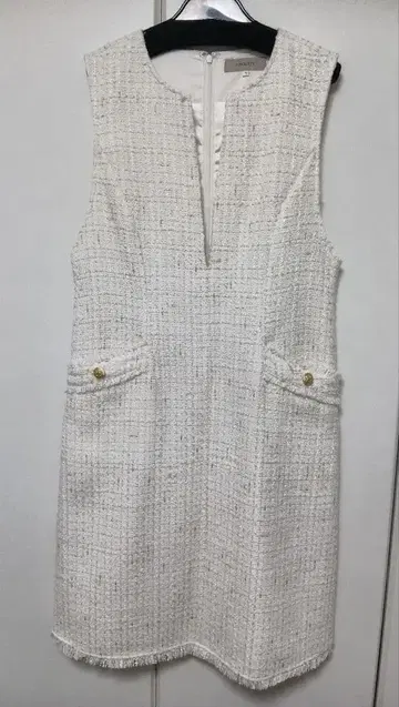 JSGLETITY 슬리브리스 미니 원피스 S