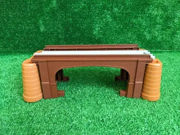 프라레일 아치교 벽돌풍 브라운 경치 단종 레어 세척 완료