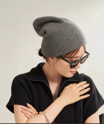 플라주 fluffy beanie 니트 모자