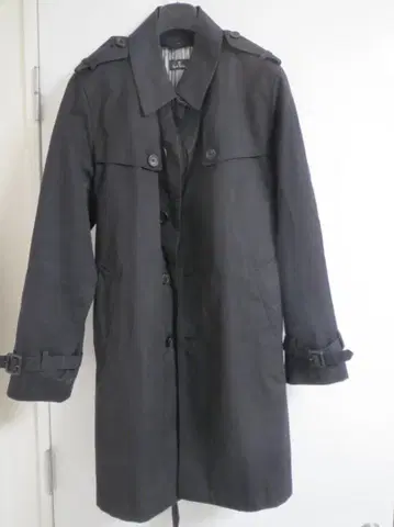 PaulSmith 2WAY 트렌치코트 PP-KS-63482 L 블랙