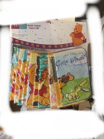 푸우 타월 11장 세트