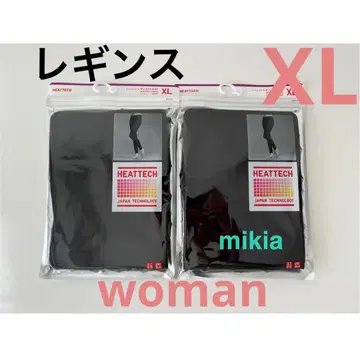 유니클로 UNIQLO 히트텍 레깅스 십분 길이 XL 여성용 최신