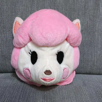 동물의 숲 봉제 인형 패스 케이스 리사