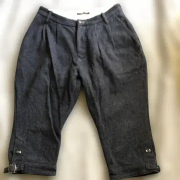 JOHNBULL 울 사루엘 팬츠 모 린넨 면 남성용 L