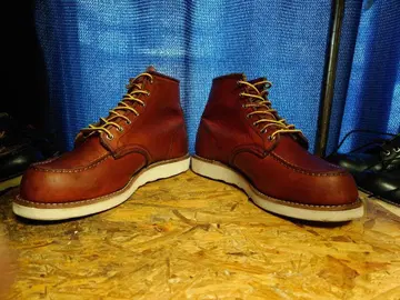 RED WING 레드 윙 사이드 깃털 각인 9106 8D 12년제