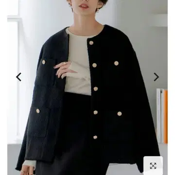 리디 트위드 자켓 L