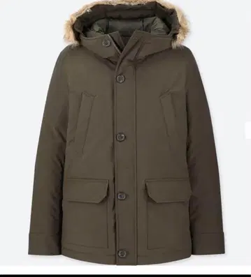 새상품급 유니클로 논퀼트 다운 자켓 L