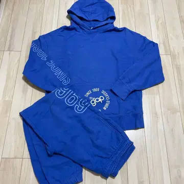 gap 후드 부착 후드티 셋업