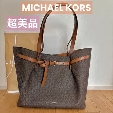 MICHAEL KORS 토트백 브라운