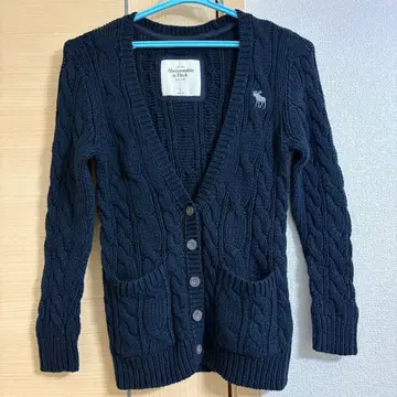 #Abercrombie&Fitch #네이비 #가디건 #아바클로