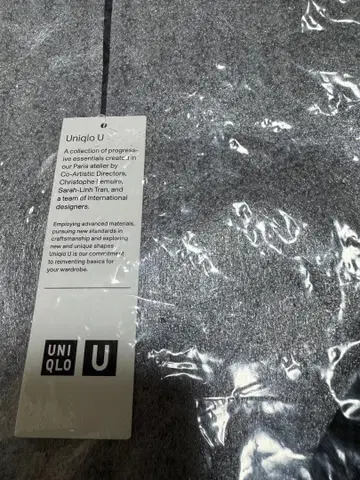 대인기! 유니클로 U 트윌 워크 오버사이즈 셔츠 다크 그레이 M