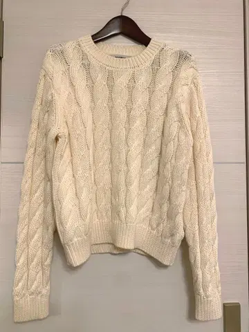 ECOALF 케이블 짜임 오가닉 코튼 스웨터