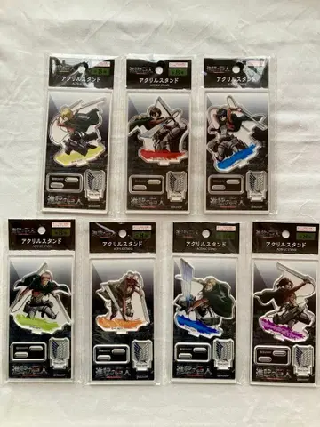 [ 진격의 거인 ] 아크릴 스탠드 묶음 판매 엘빈 한지 엘렌 세리아