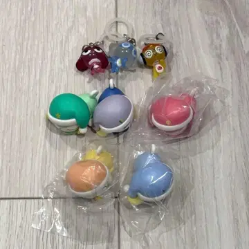 개구리 중사 케로로 치비케로로 잠재우기 부대 가챠가챠 마크 액세서리